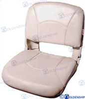 Recambios Marinos Folding Seat W/ White Cushion Wd135Ls-710