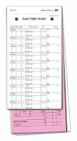 Automotive Service Products Job Time Tickets With 132-250