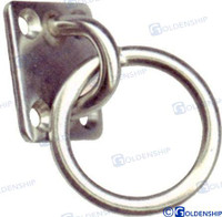 Recambios Marinos Square Eye Plate W/Ring 35*30 Gs72013