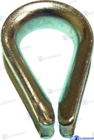 Recambios Marinos Thimbles Elec Galv Steel 10Mm Gs71272