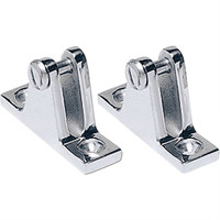 Lippert Components Inc Deck Hinge Chromed Zamak   Pr 2020109024
