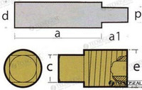 Recambios Marinos Anode Caterpillar Completo Ten02022T