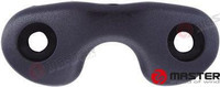 Recambios Marinos Small Top Fairlead-Black Mvbc06018Bk