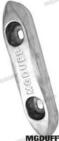 Recambios Marinos Alu Hull Anode 1.7 Kg Mgdad78Bx