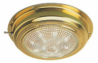 Sea-Dog Line Brass Led Dome Light 4" Lens 400198-1