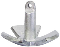 Attwood Marine River Anchor 15Lb_Silver 9948-1