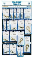 Sea-Dog Line Brass & Bronze Snaps Dsply 916026