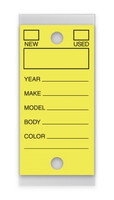 Automotive Service Products Self Protecting Key Tags 412