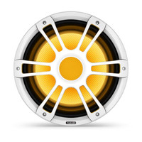 Fusion SG-SL123SPW 12in 600 Watt Sub-Woofer Sports Grill White