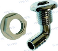 Recambios Marinos Thru Hull Scupper 90Dg19 Mm Thth-7590Cp