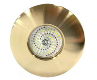 Lumitec Typhoon Flush Mount Thru Hull 12/24V Blue/White LED Underwater