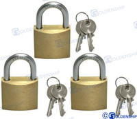 Recambios Marinos Marine Padlock 40 Mm. (3 Pcs) Gs76081