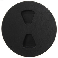 T.H. Marine 4 Screw-Out Deck Plate-Blk Dps-4-1-Dp