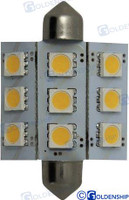 Recambios Marinos Bulb Festoon 9Led 2W 10/30V Gs10532