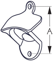 Sea-Dog Line Cast Ss Bottle Opener 588450Sd-1