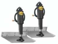 Lenco 12inx36in Standard Mount Trim Tab Kit 12v Requires Switch