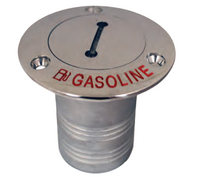 Attwood Marine Deckfill 2" Gas Red 66411C1