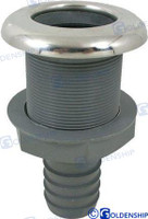 Recambios Marinos Nyl/Ss Thruhull 1-1/4" Gs30345
