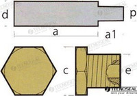 Recambios Marinos Anode Caterpillar C/Tap Ten02028T