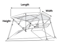 Lippert Components Inc Kd Ss Frame Bimini 36"X4'X60-6 2020194628