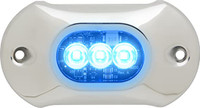 Attwood Marine Light-Uw_12/24_03Led_Blue 65Uw03B-7