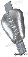 Recambios Marinos Anode Weld On Drop 0.6 Kg Ten00350Al