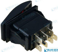 Recambios Marinos Switch  Dpdt On-Off-On Black Bs7936