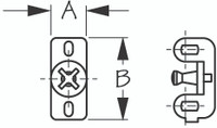 Sea-Dog Line Plastic Door Catch 227135-1