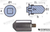 Recambios Marinos Rod For Cooler Volvo Ten00716