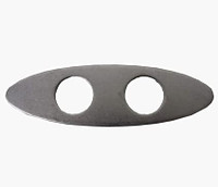 Attwood Marine 4.5" Neat Cleat Back. Pla 66529-1