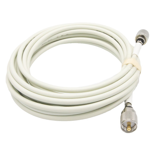 Shakespeare 20' Cable Kit f/Phase III VHF/AIS Antennas - 2 Screw On PL259S &amp; RG-8X Cable w/FME Mini Ends Included