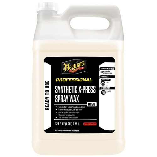 Meguiar's Synthetic X-Press Spray Wax - 1 Gallon