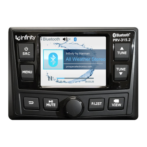 Infinity PRV315.2 AM/FM Stereo Bluetooth 4 x 50 Watts