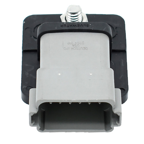 Bluewater 12 Position Male Sealed Deutsch Connector Busbar - 5/16" Stud