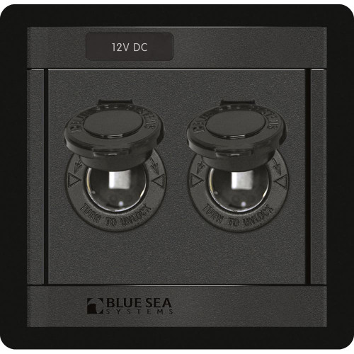 Blue Sea 1472 DC 12V Socket Panel