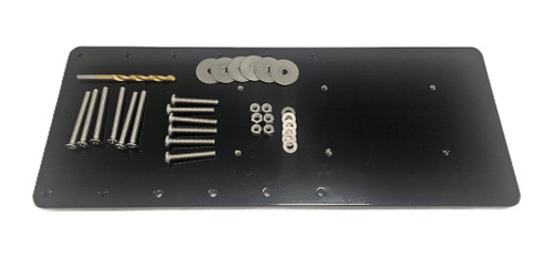 RHODAN Black Aluminum Mounting Plate
