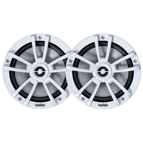 Infinity INF622MLW 6.5in RGB Coaxial White Speakers