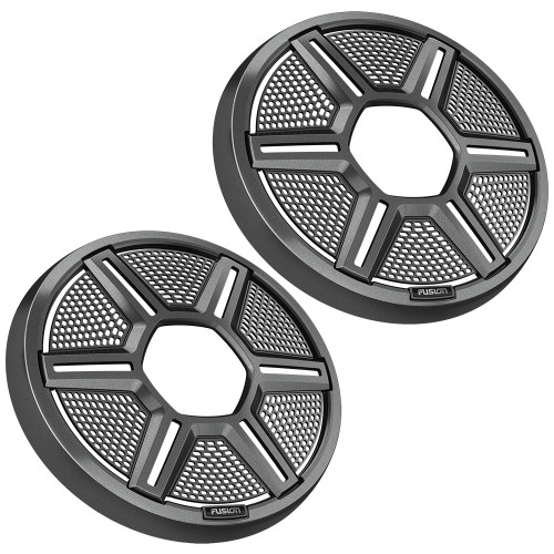 Fusion Apollo&trade; 8.8" Shielded Grey Speaker Grilles (Pair)