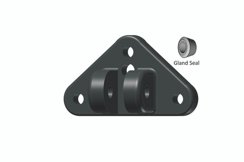 Lenco Upper Mounting Bracket with Gland Seal Old Style