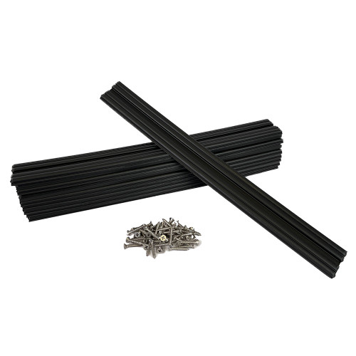 Caliber Marine Slides 1.5"x15" Black *10-Pack