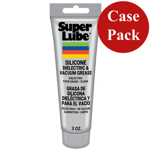 Super Lube Silicone Dielectric &amp; Vacuum Grease - 3oz Tube *Case of 12