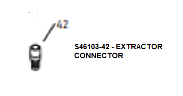 Liquidynamics, Inc. Extractor Connector S46103-42