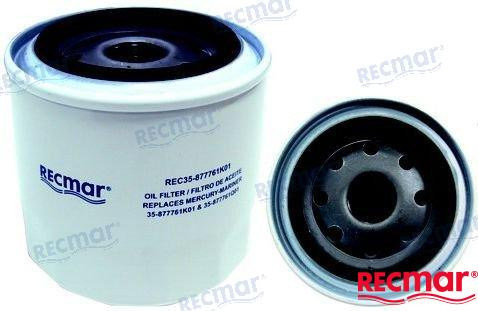 Recambios Marinos Oil Filter Rec35-877761Q01