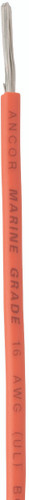 Marinco/Ancor Marine 100' Orange #16 Primary Wire 102510