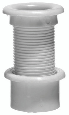 T.H. Marine Splash Well Drain Tube White Swd-1W-Dp
