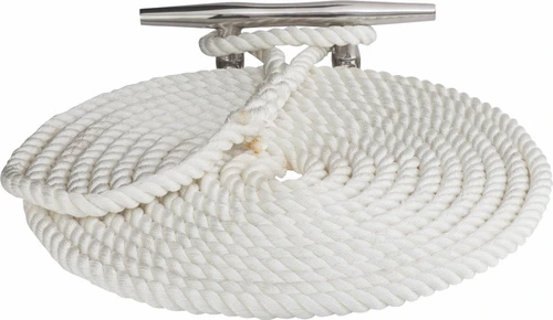 Sea-Dog Line Twisted Nyl Line 1/2"X15' Blk 301112015Bk-1