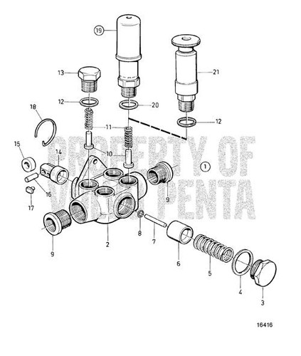 Volvo Penta Gasket 240572