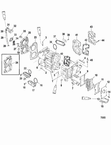 Mercury Marine O Ring (5/Pk) (Wsl) 822370