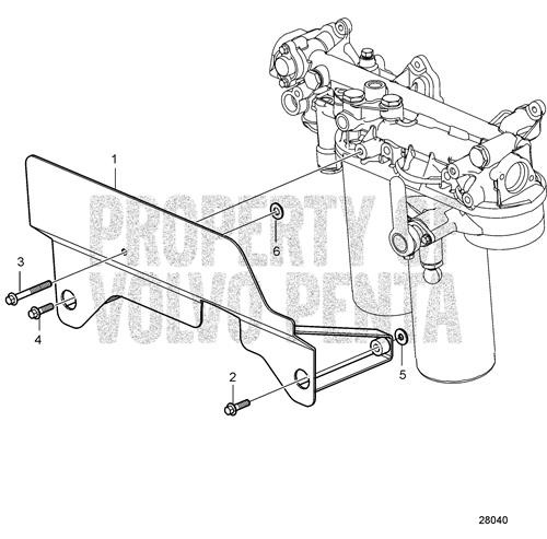 Volvo Penta Washer 976945