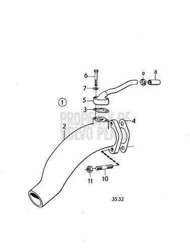 Volvo Penta Screw 955275